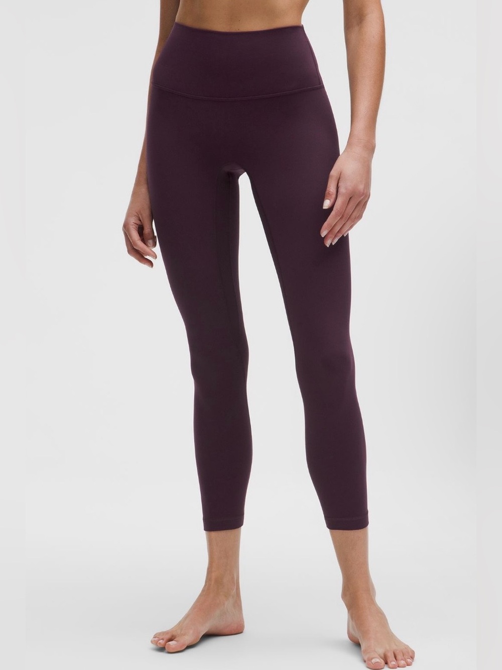 NWT Lululemon Align No Line HR Pant 25" in Deep Plum Sz 8 - Picture 2 of 8